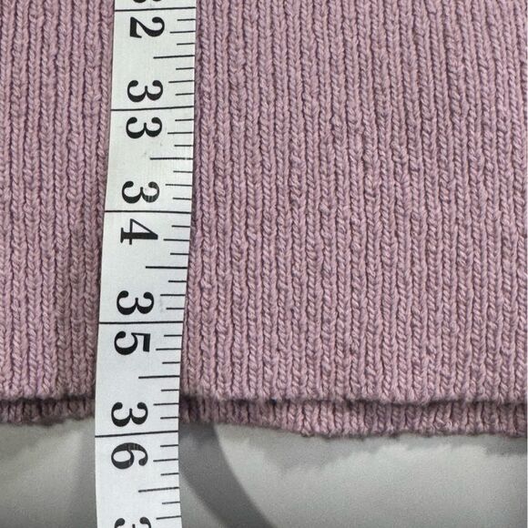 Free People Amara Sweater Mini Elegant Lilac Knit Dress Large NWT - Picture 8 of 9